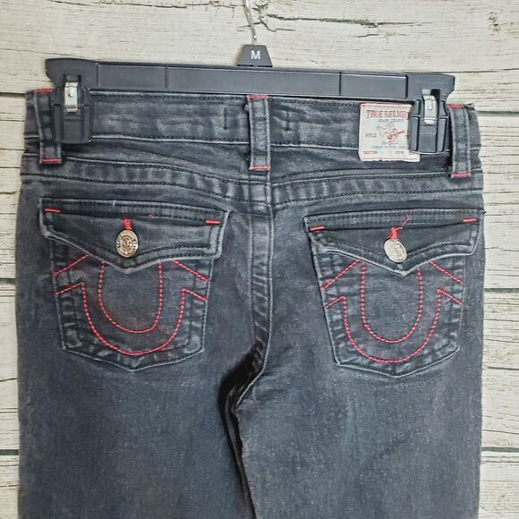 True Religion Ricky Relaxed Straight Jeans Size 12 - Picture 5 of 11